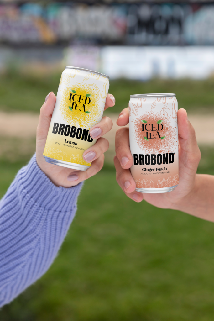 BROBOND Iced Tea- Lemon Iced Tea-• Ginger Peach Iced Tea